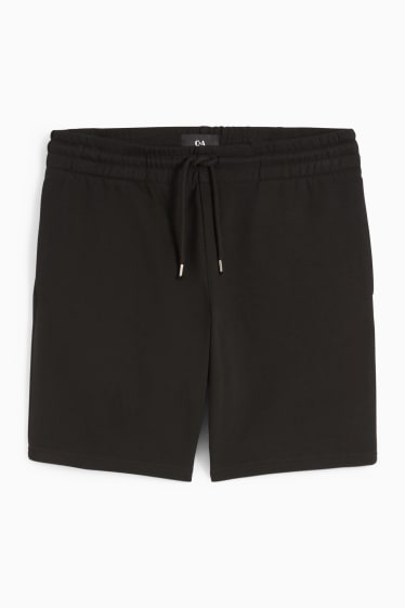 Herren - Sweatshorts - schwarz