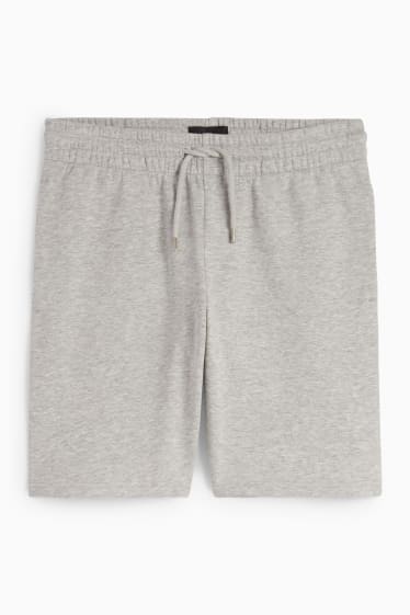 Hombre - Shorts deportivos - gris claro jaspeado