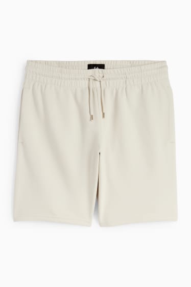 Home - Pantalons curts de xandall - blanc trencat