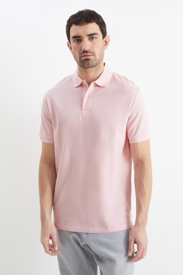 Hommes - Polo - rose