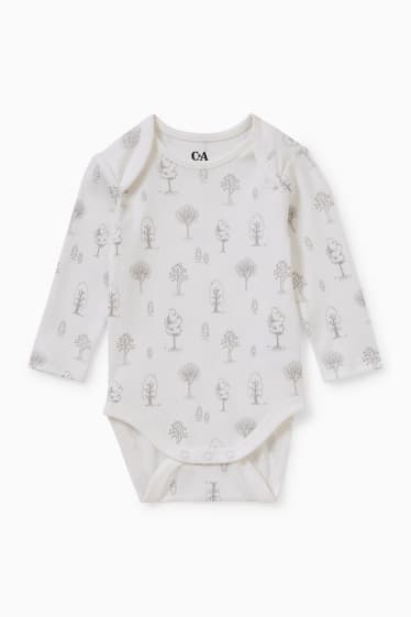 Baby Boys - Woodland - romper set - 2 piece - white