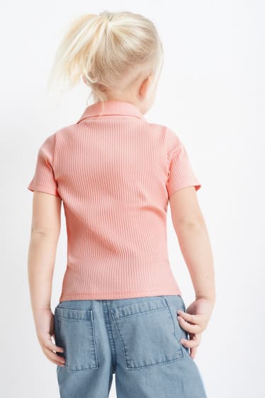 Kinderen - Poloshirt - roze