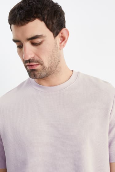 Hommes - T-shirt - violet clair