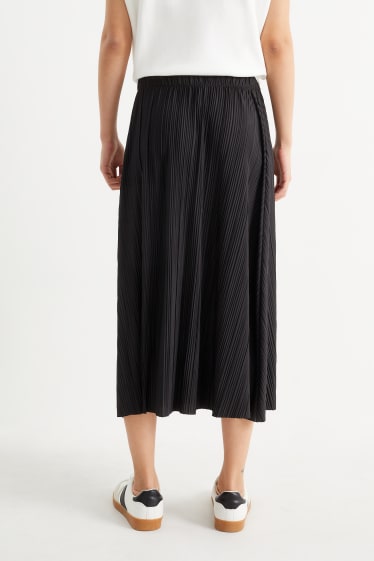Mujer - Falda plisada - negro