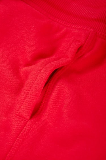 Dzieci - Spodnie dresowe - czerwony