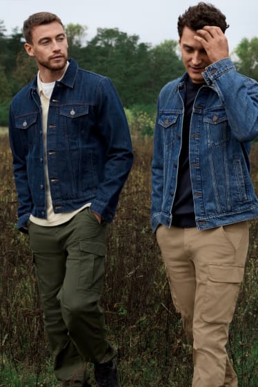 Hommes - Veste en jean - jean bleu