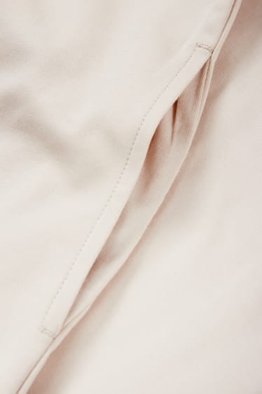Femmes - Robe-T-shirt basique - beige clair