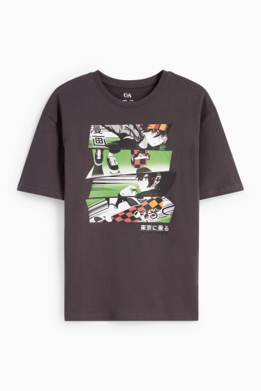 Niños - Monopatinadores - camiseta de manga corta - gris oscuro
