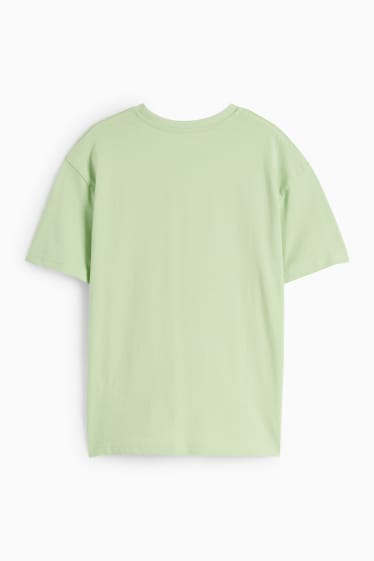 Niños - Monopatinador - camiseta de manga corta - verde claro