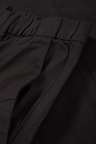 Hommes - Pantalon cargo - relaxed fit - noir