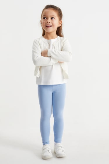 Bambini - Confezione da 4 - leggings - blu