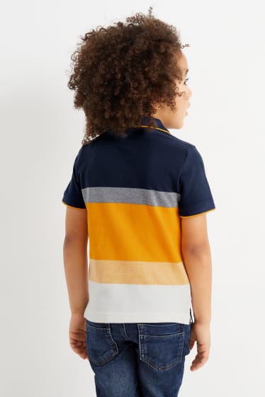 Kinderen - Poloshirt - donkerblauw