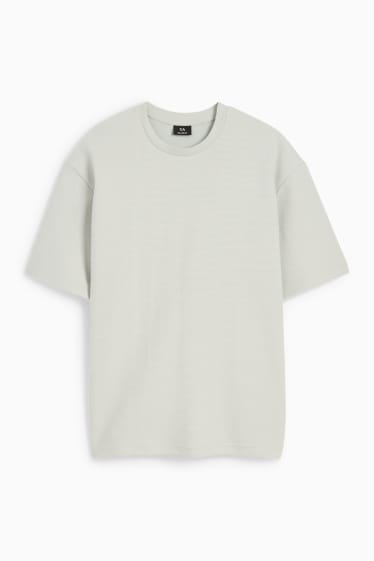 Heren - T-shirt - mintgroen