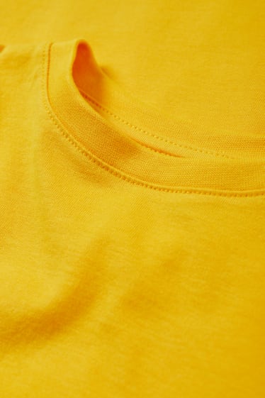 Dětské - Tričko s krátkým rukávem - světle oranžová