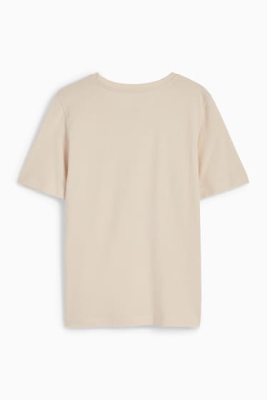 Mujer - Camiseta básica - beige claro