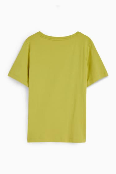 Dámské - Tričko basic - zelená