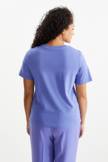 Mujer - Camiseta básica - lila