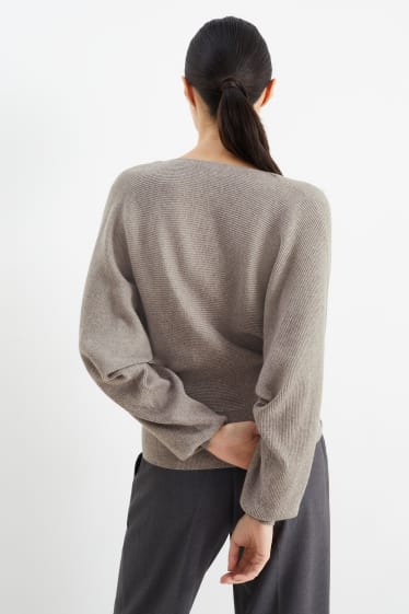 Femmes - Pull - taupe