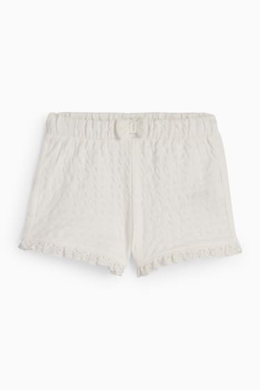 Babys - Baby-Shorts - cremeweiss