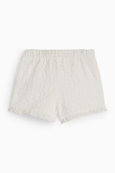 Babys - Baby-Shorts - cremeweiss
