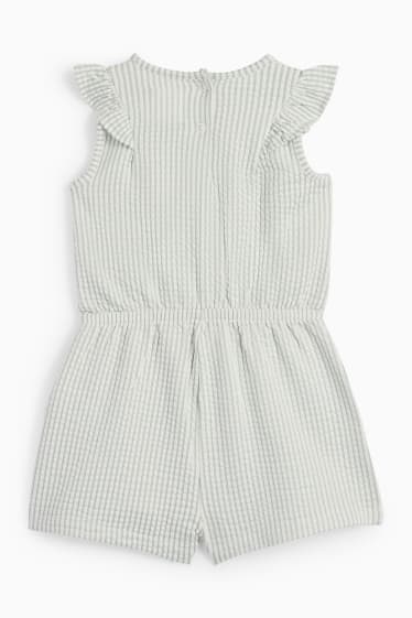 Babies - Baby jumpsuit - striped - mint green