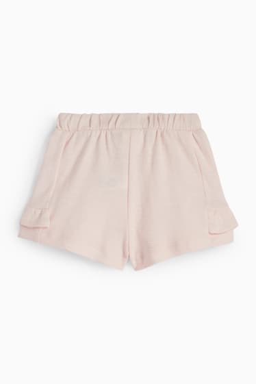 Bebeluși - Pantaloni scurți bebeluși - roz
