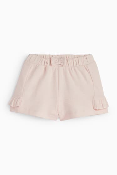Bebeluși - Pantaloni scurți bebeluși - roz