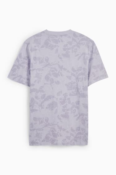 Hommes - T-shirt  - violet clair