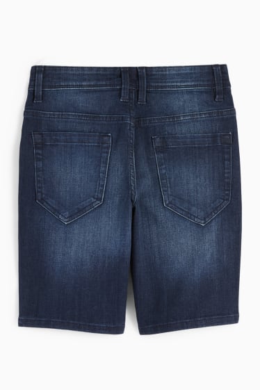 Enfants - Short en jean - jean bleu foncé