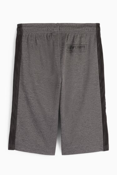 Bambini - Shorts sportivi - grigio scuro