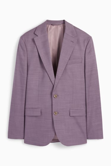 Hommes - Veste de costume - slim fit - Flex - LYCRA® - violet clair