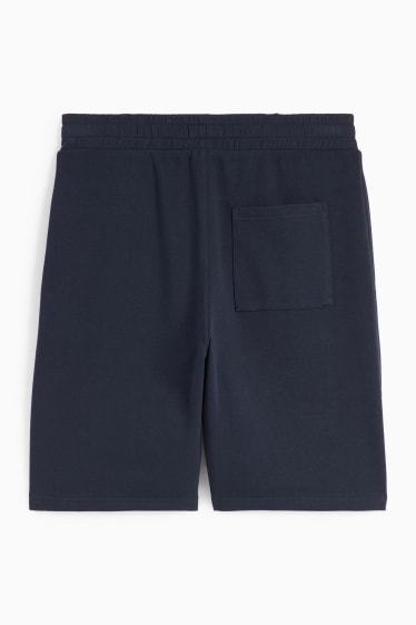 Men - Sweat shorts - dark blue