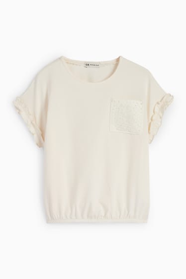 Bambini - T-shirt - bianco crema