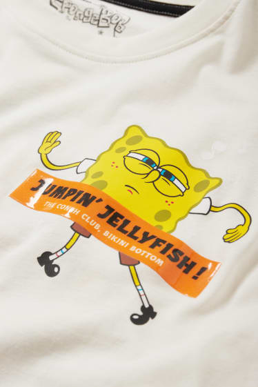 Children - SpongeBob SquarePants - short sleeve T-shirt - cremewhite