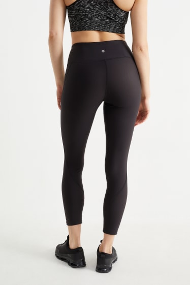 Women - Technical leggings - 4-way stretch - LYCRA® - black