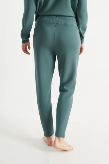 Kobiety - Funkcyjne spodnie dresowe - zielony