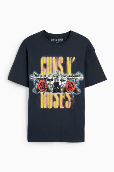 Pánské - Tričko - Guns N' Roses - černá