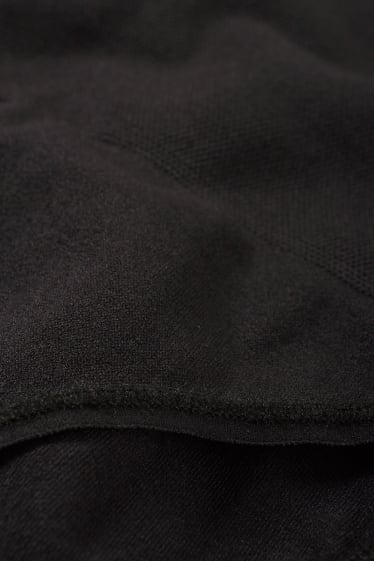 Dámské - Tvarující kalhotky - bezešvé - černá