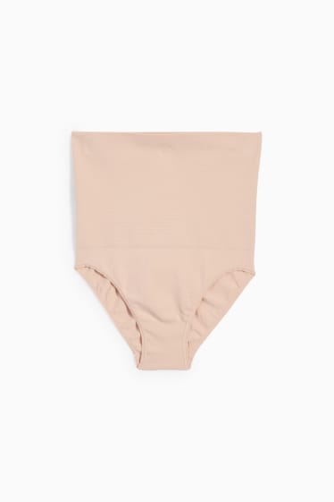 Donna - Slip modellanti - senza cuciture - beige chiaro