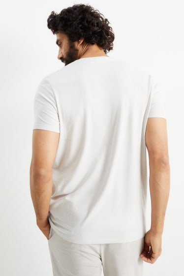 Mężczyźni - T-shirt - Flex - jasnoszary