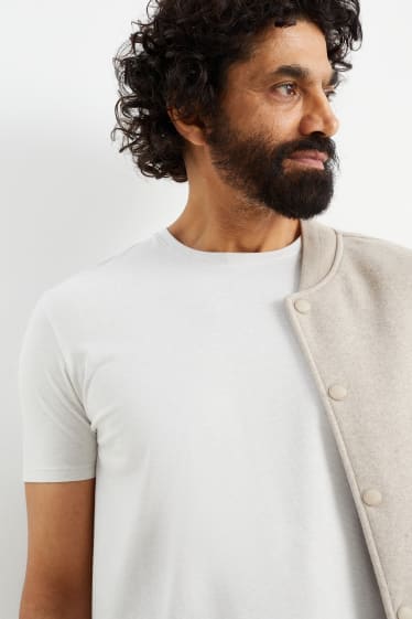 Hommes - T-shirt - Flex - gris clair