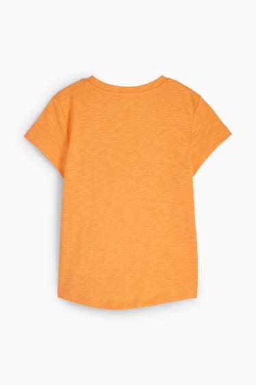 Kinderen - Zon - T-shirt - oranje