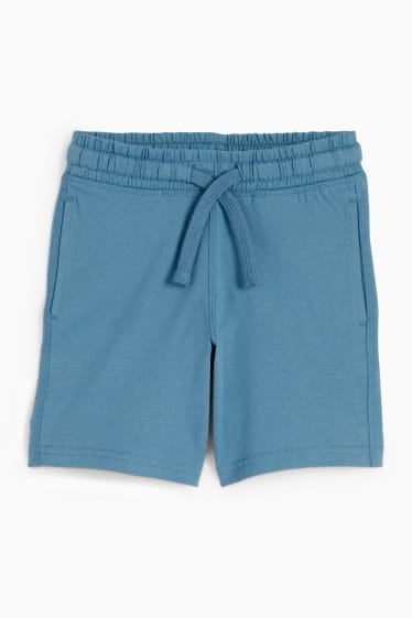 Children - Sweat Bermuda shorts - turquoise