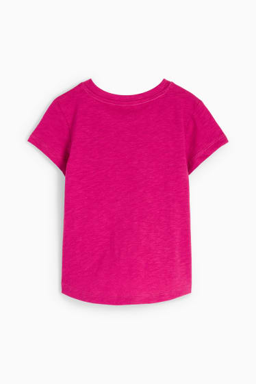 Dzieci - Słońce - koszulka z krótkim rękawem - różowy