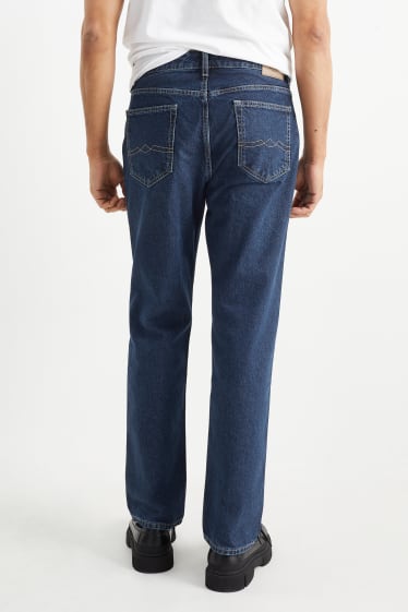 Mężczyźni - Regular jeans - dżins-ciemnoniebieski