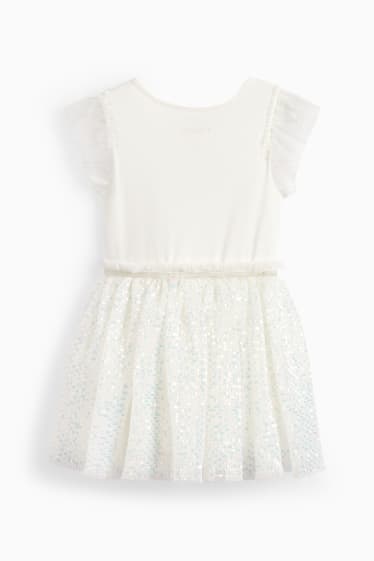 Bambini - Frozen - vestito - bianco crema