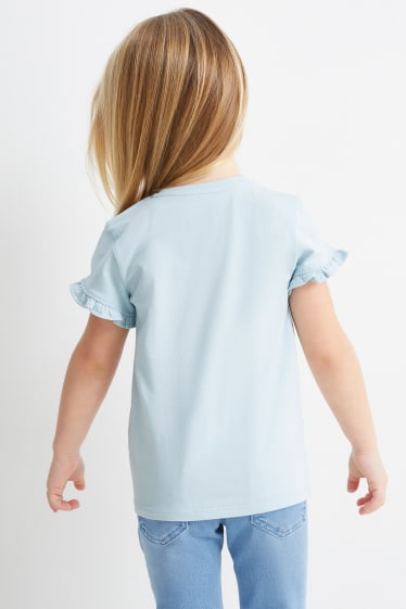Children - Frozen - short sleeve T-shirt - light blue