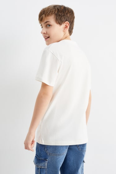 Kinder Jungen - Multipack 2er - Gaming - Kurzarmshirt - braun