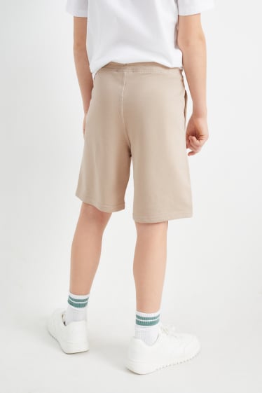 Bambini - Shorts di felpa - beige