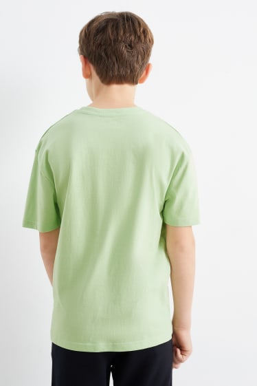 Kinderen - Skater - T-shirt - lichtgroen